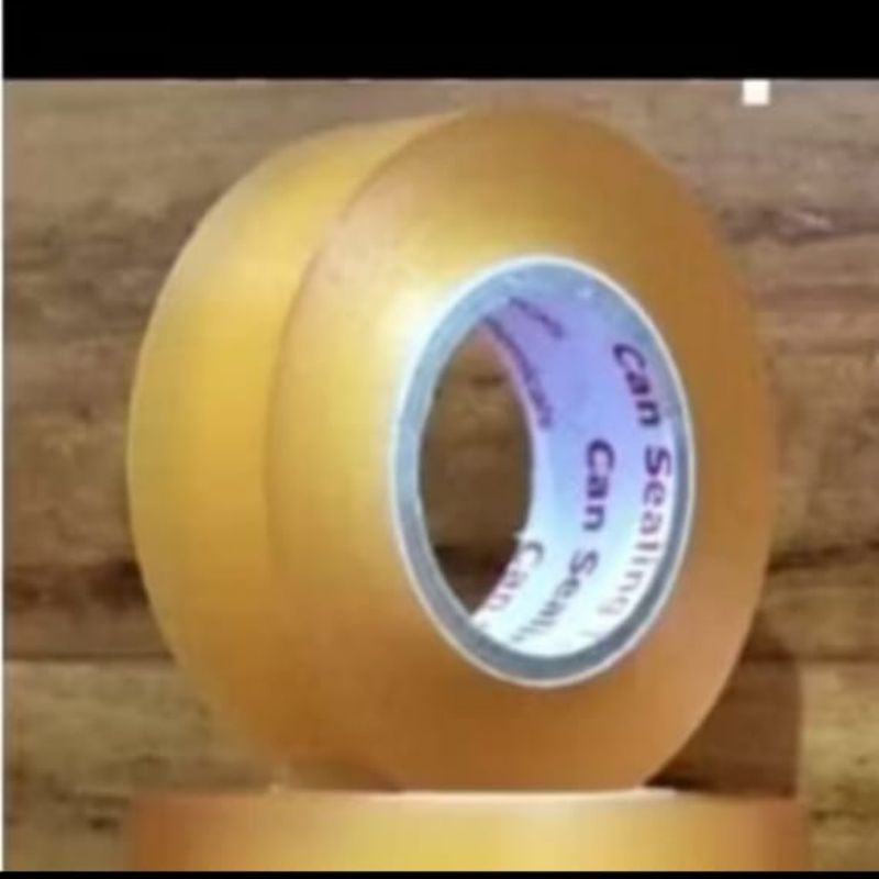 

selotip segel kaleng - isolasi toples - tape sealing 19mm