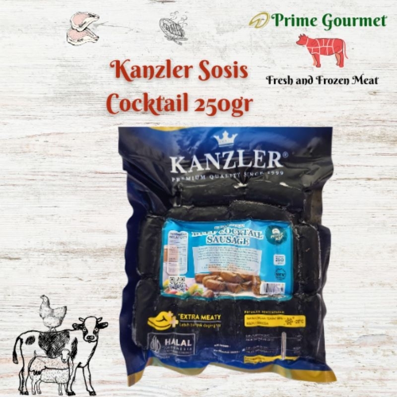 

Kanzler Sosis Cocktail Premium