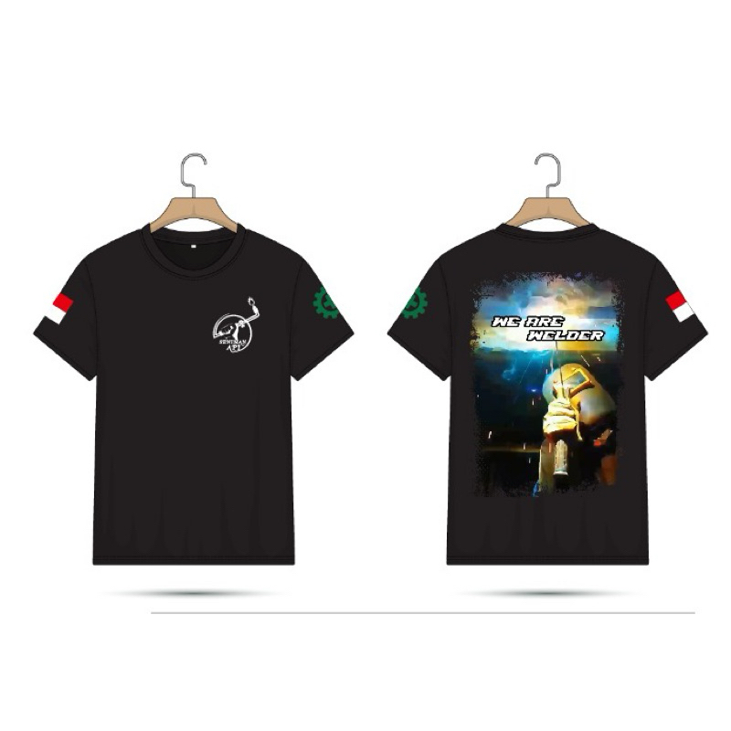 kaos welder komunitas seniman api