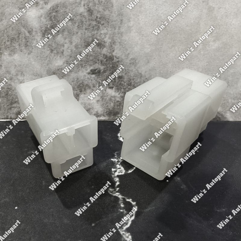 SOKET 3 PIN KAIT TIPE 250 SPULL BEAT KARBU (SOCKET ONLY/KOSONGAN) / SOCKET 2PIN BESAR KAIT / SOKET S