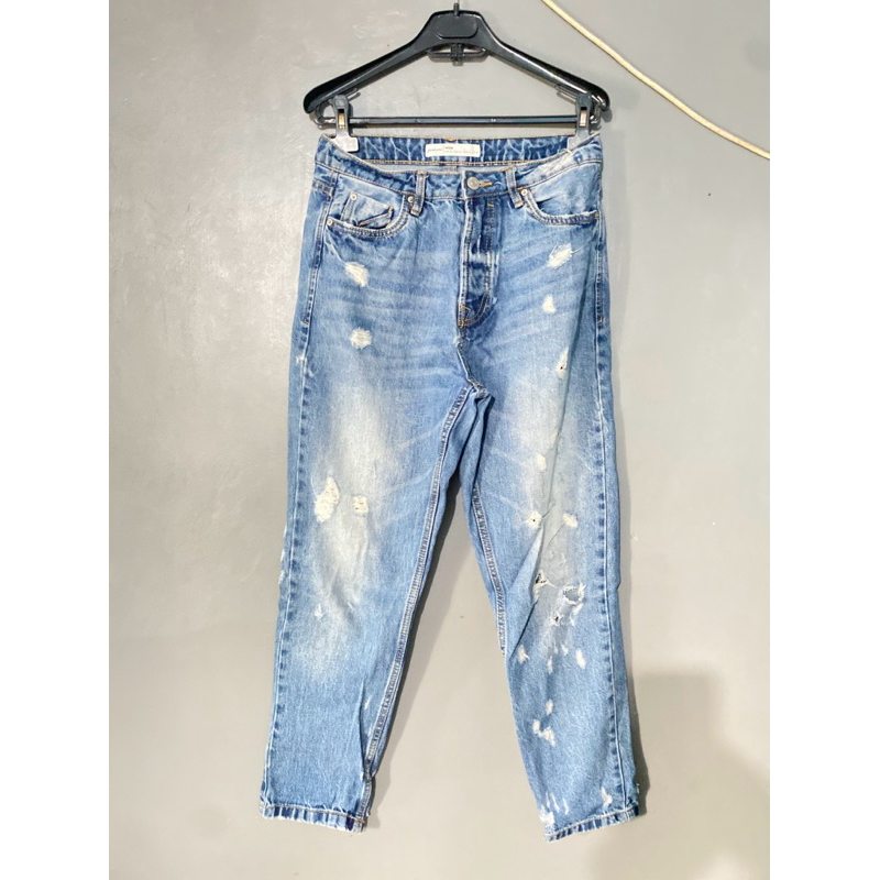 Preloved Denim Trouser Stradivarius