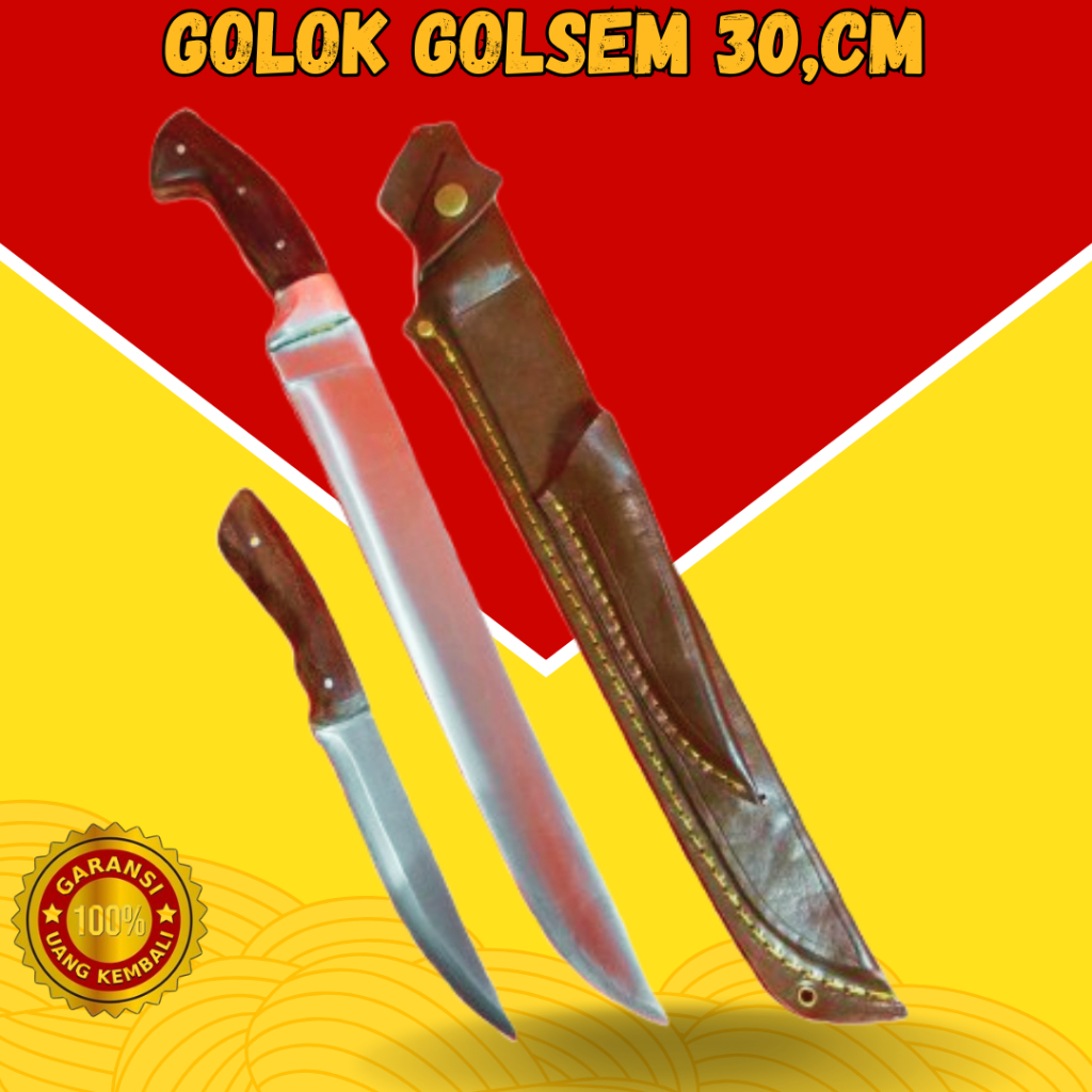 Golog golsem baja HSS peralatan kurban