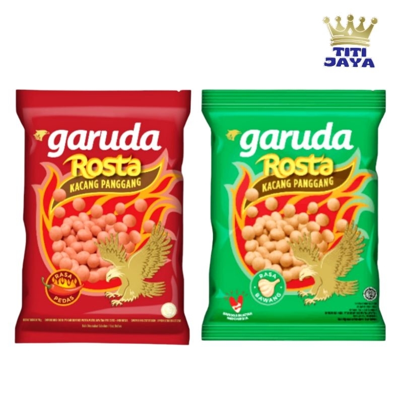 

KACANG PANGGANG GARUDA ROSTA RENCENG ISI 10 RASA BAWANG SACHET SNACK BISKUIT WAFER JAJAN ANAK 1000 GROSIR TERMURAH