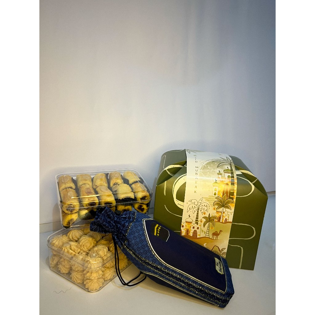 

Buah Tangan - Hadiyah Barakah | Hampers Premium Lebaran 2025 | Parsel Lebaran isi Kue Kering Nastar Premium