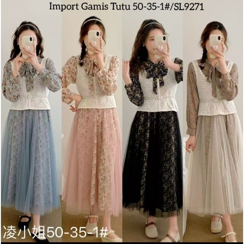 dress one set Korean style  super premium