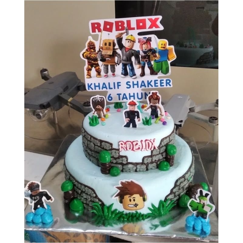 

kue ultah / ulang tahun roblox
