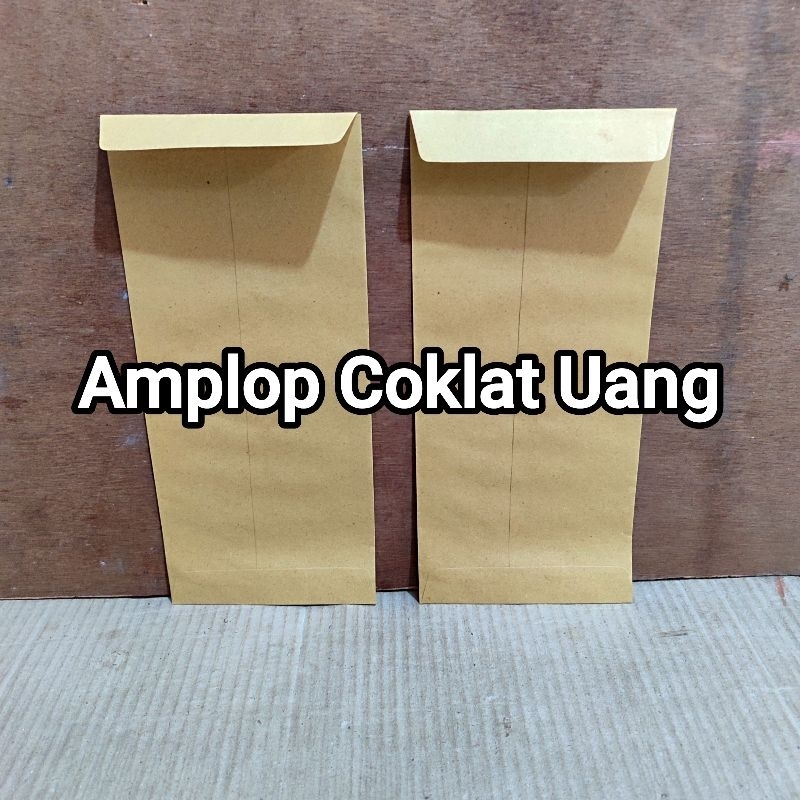 

20 Lembar Amplop Coklat Gaji / AMPLOP DUIT