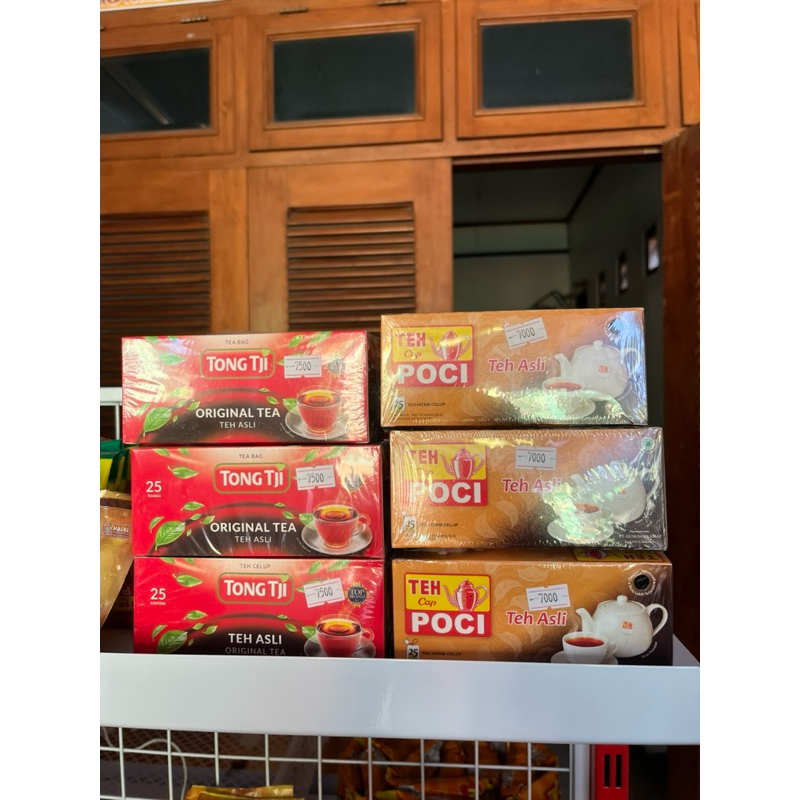 

Teh Tongji & Teh Poci Kemasan Kardus Murah Meriah