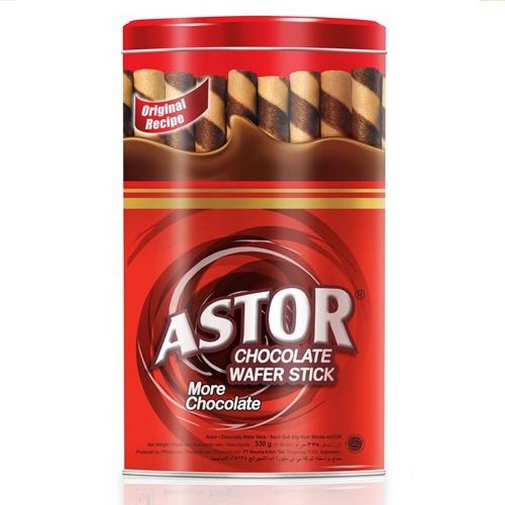 

Astor Wafer Double Coklat Tin 330 gram