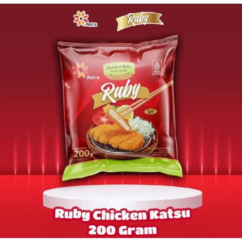 

FROZEN BANDUNG Ruby ayam katsu 200gr