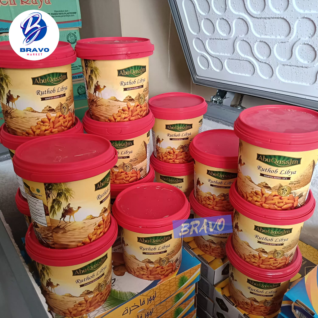 

Kurma Ruthob Ember Abuqassim Kemasan 850gr Kurma Muda Kurma manis Kurma Murah Kurma Ruthob Libya