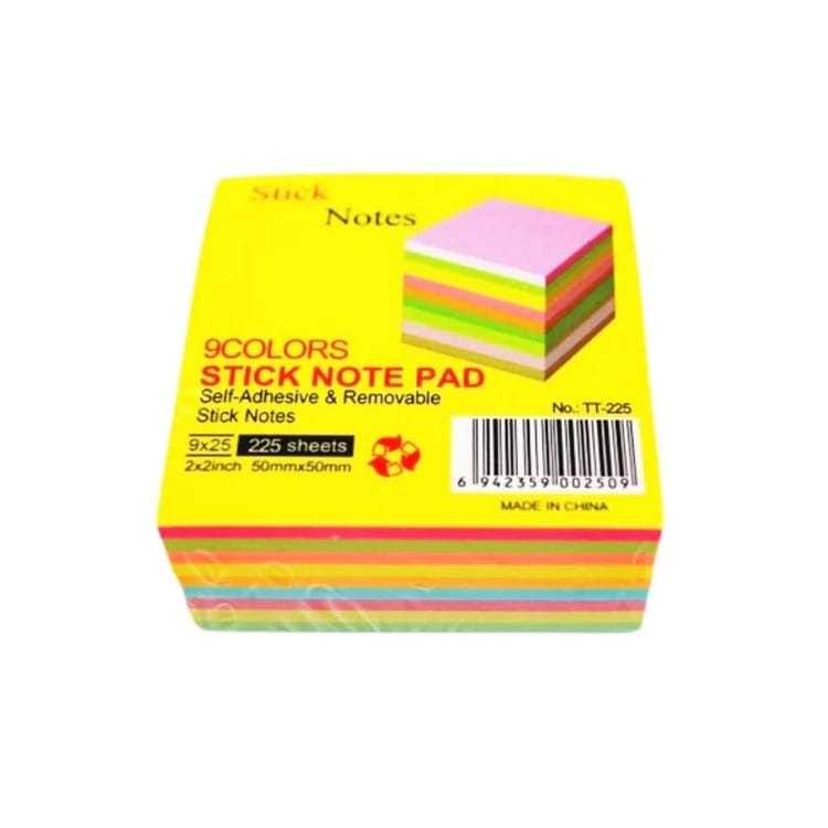 

Note Pad 9 Warna 1 pak (TBG) STICK NOTE/ kertas Memo