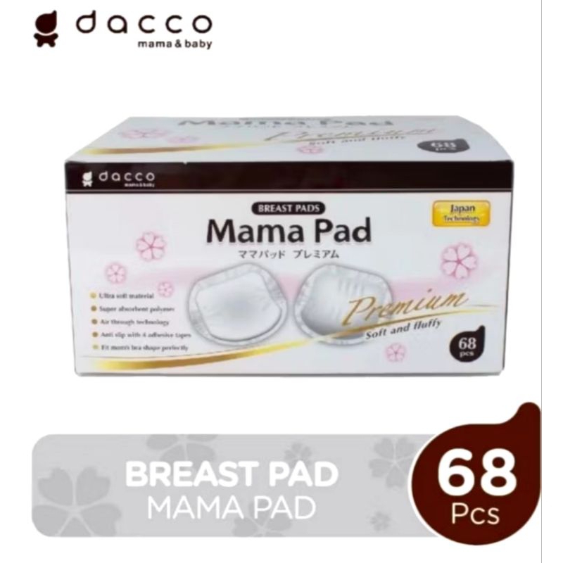 Dacco Mama Pad Premium 68 pcs exp Juni 2025