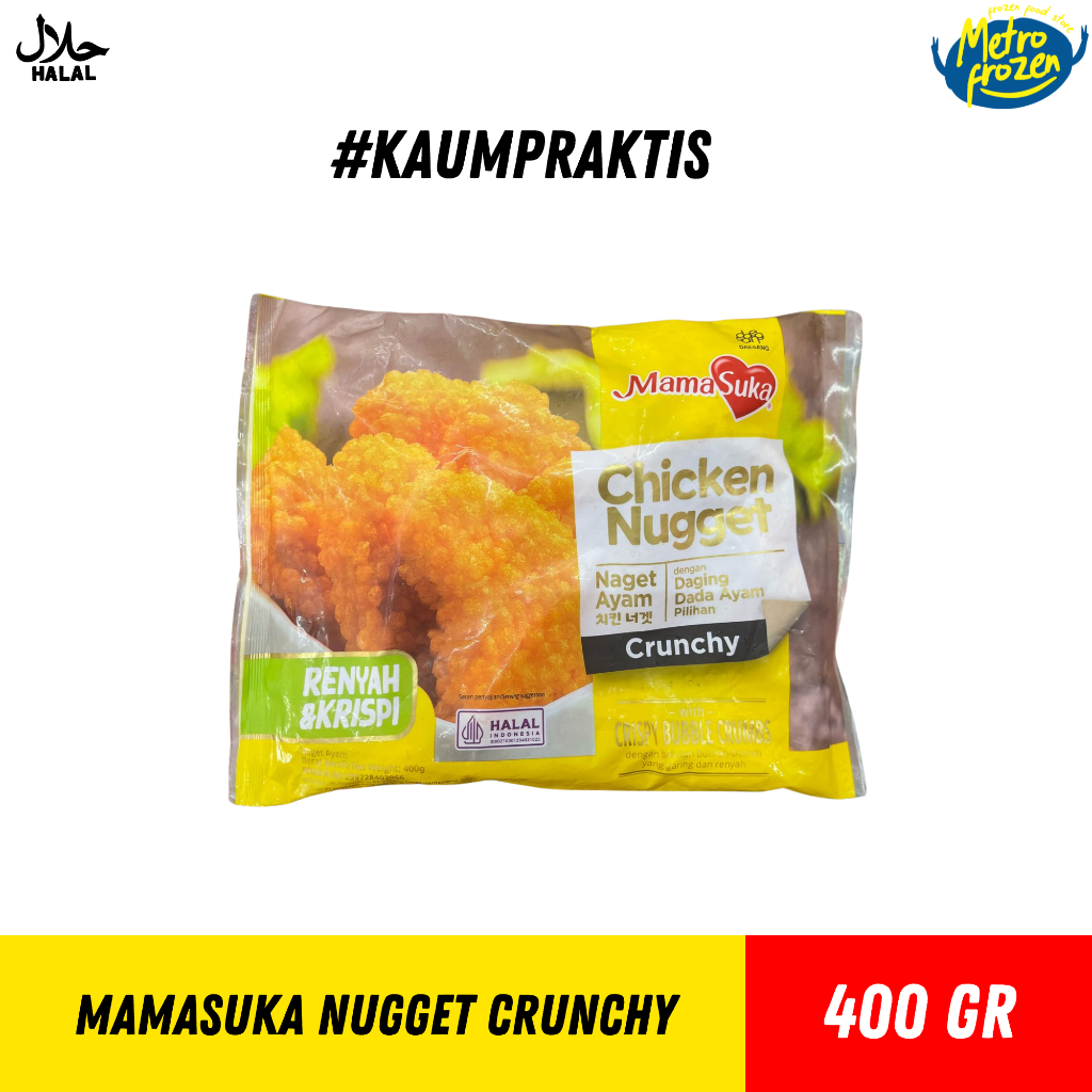

MAMASUKA Chicken Nugget Crunchy 400gr