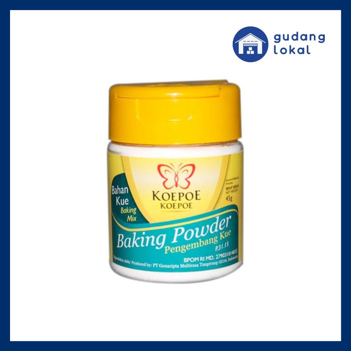 

BAKING POWDER KOEPOE KOEPOE 45 GR