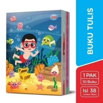 

SIDU BUKU TULIS 38 SINAR DUNIA PER 1 PAK 10 PCS