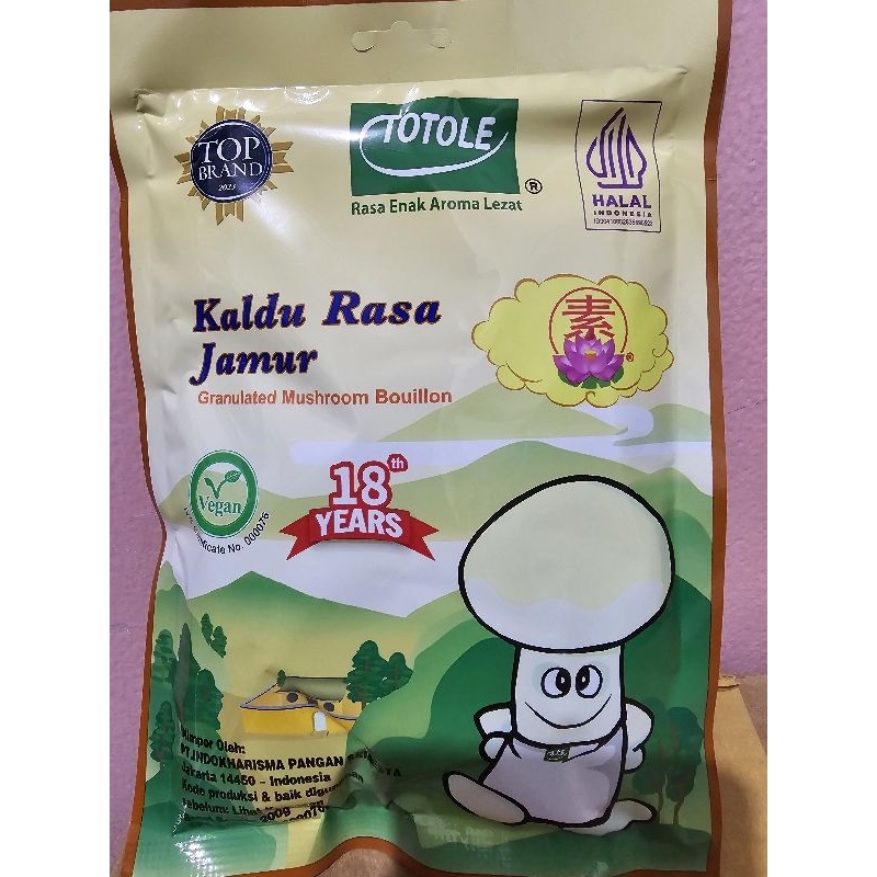 

Kaldu Jamur TOTOLE 200gr HALAL exp panjang Sept 2026