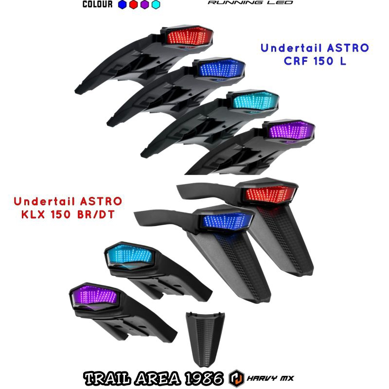 Undertail Stoplamp Astro Running CRF 150 HARVY MX Lampu Belakang HRV