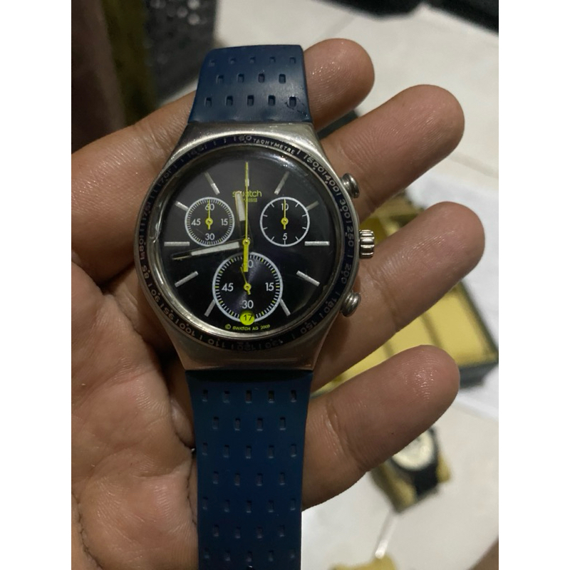 jam tangan Original Swatch Irony Crono ( second)