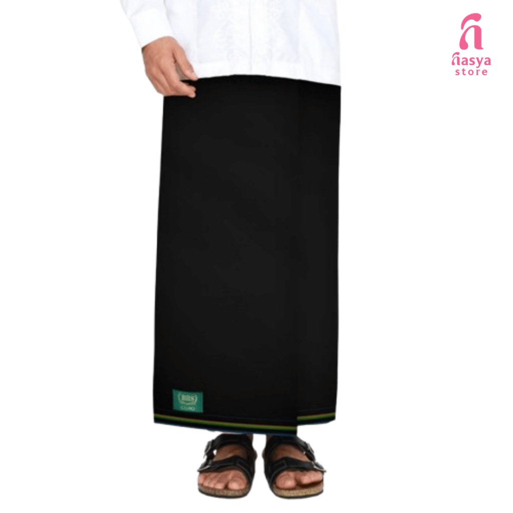 Sarung BHS Cosmo Gold Motif K26 PPH Sarung BHS Original Sarung BHS Cosmo Hitam