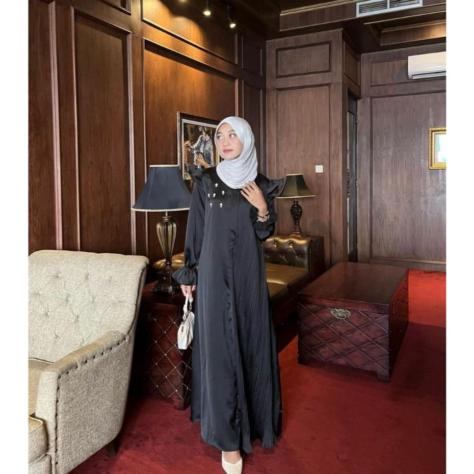 Zhafira Kaftan by MISSNOMI - Dress Lebaran - Kaftan Lebaran I Outfit Lebaran