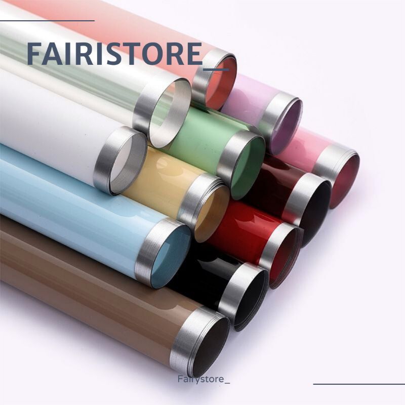 

Kertas Bunga List Silver Frame Cellophane Transparan Kertas Buket Bunga Wrapping Paper (58×58) — K86