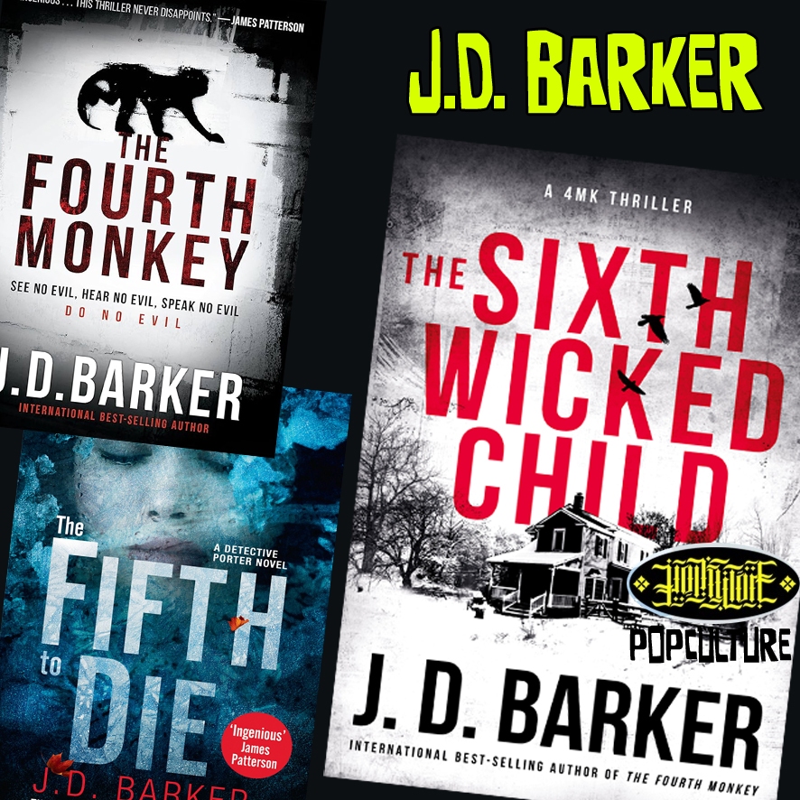 (ENGLISH) J.D. BARKER: FOURTH MONKEY, FIFTH TO DIE, SIXTH WICKED CHILD