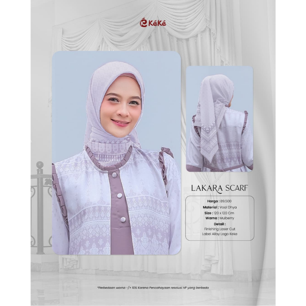 New Arrival Hijab Keke Lakara Scraft