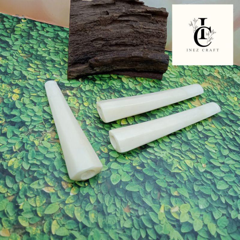 ❤️ INEZ CRAFT ❤️ Once pipa padutan tulang sapi model segi enam minimalis F3