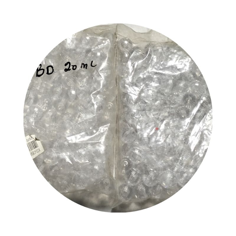 Manik Mote Bulat Bening Akrilik 20 mm 1 Pon