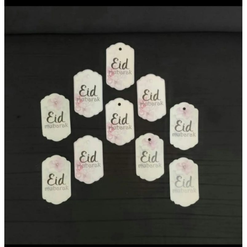 

Hang Tag Lebaran Eid Mubarak 10 pcs