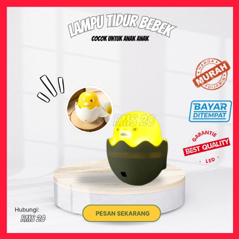 TERMURAH LAMPU TIDUR BEBEK LED SENSOR CAHAYA LAMPU TIDUR TELUR LAMPU KAMAR TIDUR LAMPU LED KAMAR Tid