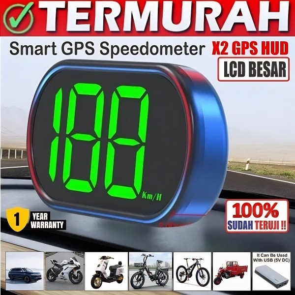 Speedometer Digital Untuk Mobil / HUD Display Digital