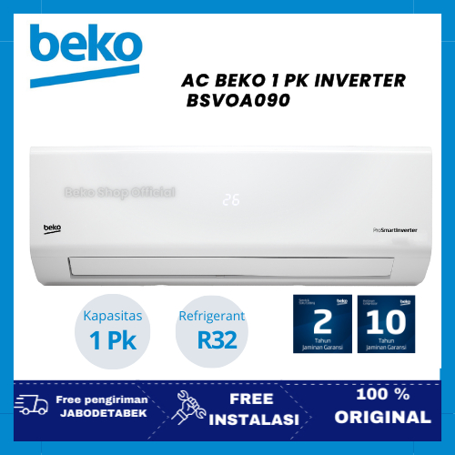 Beko - AC 1 PK Inverter BSVOG090 || BSVOG 090 || BSVOG090 UNIT ONLY , AC BEKO