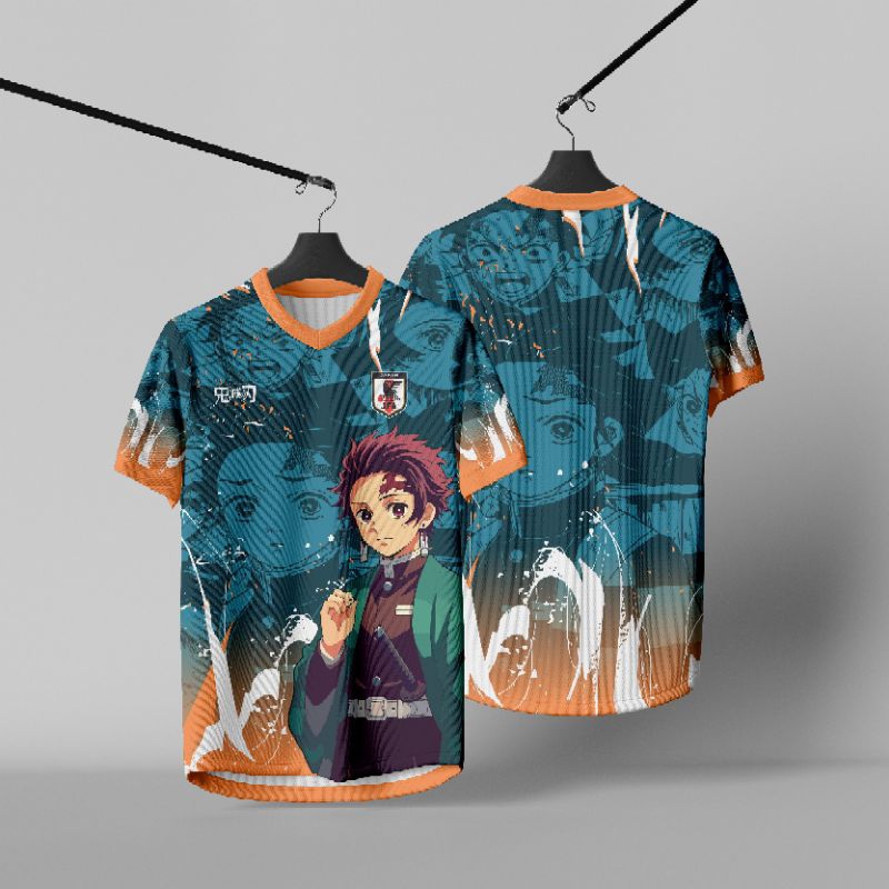 JERSEY JEPANG X DEMON SLAYER X TANJIRO