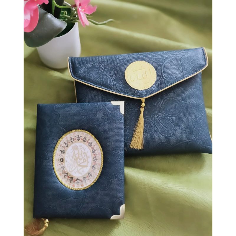 cetak buku Yasin hard cover paket dompet kertas glossy