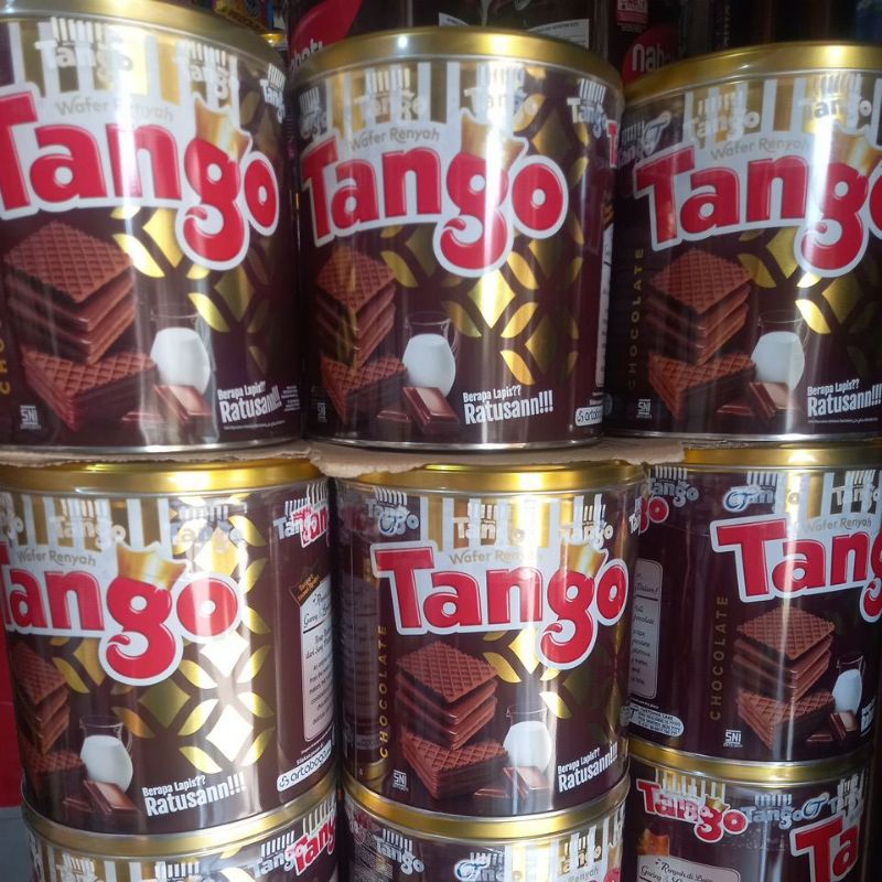 

tango wafer coklat 240gram isi 6 kaleng