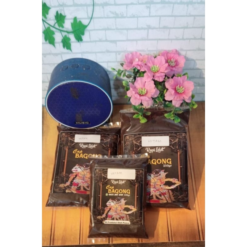 

Kopi Lelet khas Lasem Cap Bagong (Robusta) 100gr Hitam