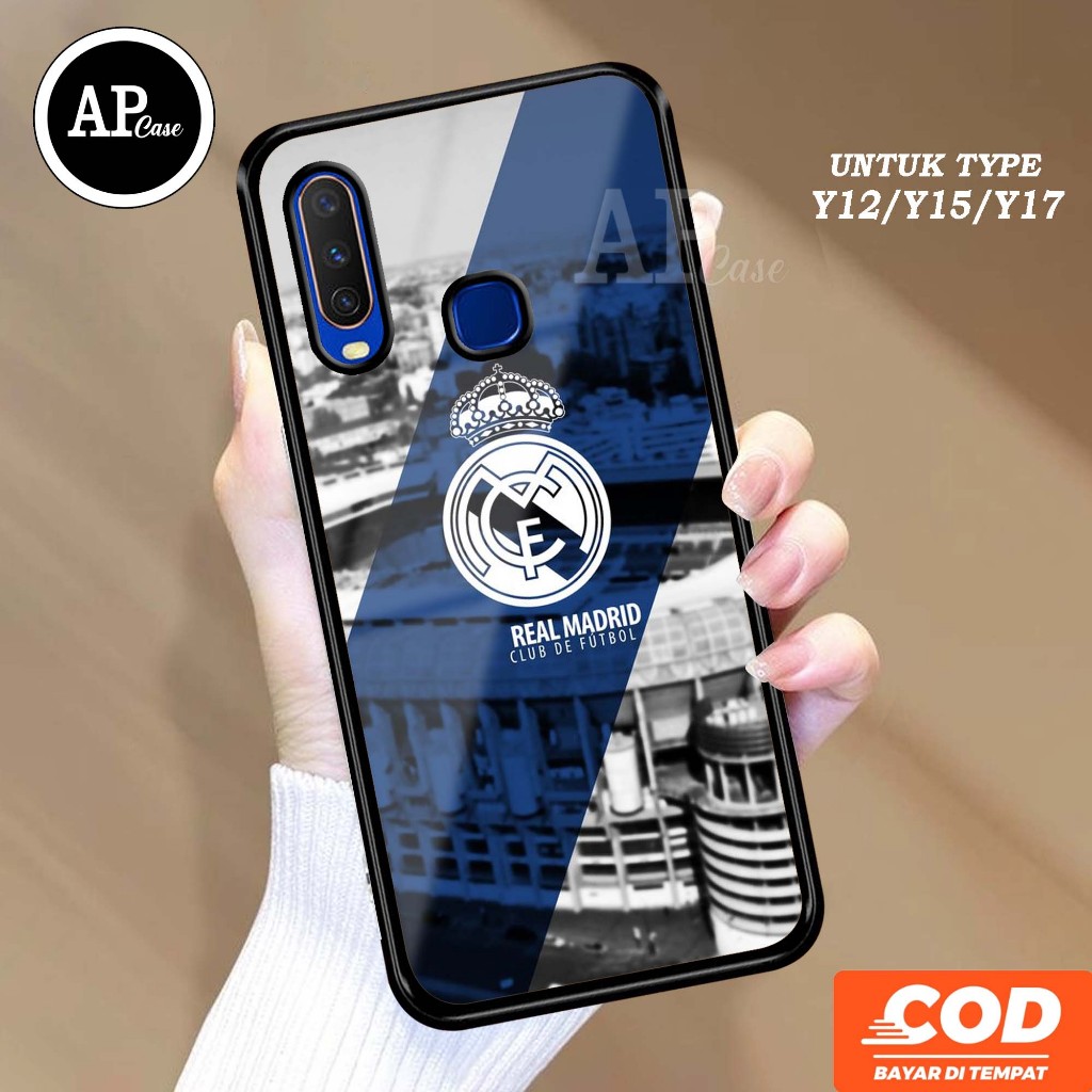 Lilystore- Case Vivo Y12/Y15/Y17 (Motif Bola) Ap Case Softcase Dan Hardcase Glossy - Custom Case -