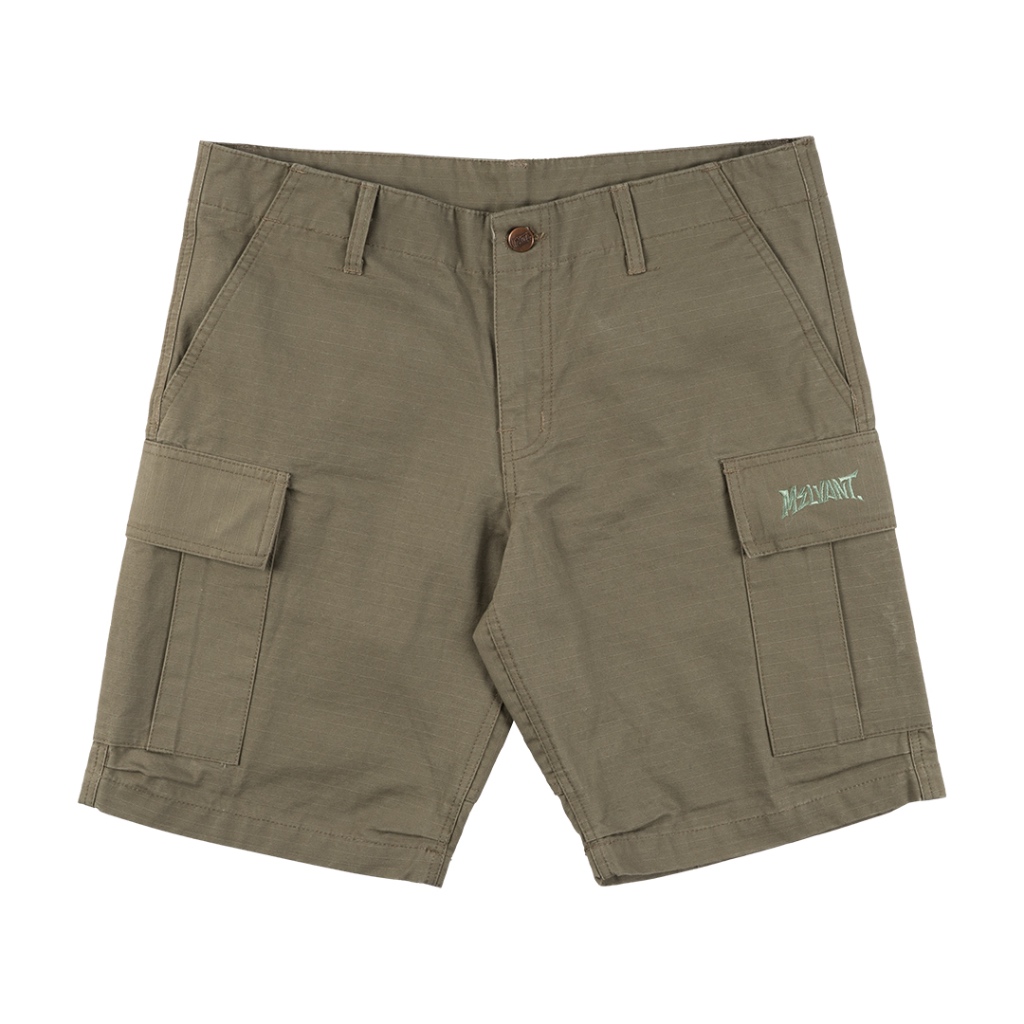 Melvant - MCP Dahlen Olive Shortpant Cargo | Celana Pendek Cargo Hitam / Cargo Pants Bahan Katun