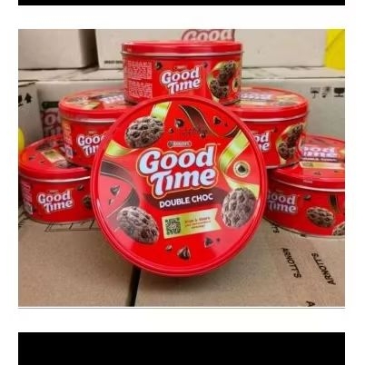 

Good Time cookies kaleng 144gr 1dus isi 12