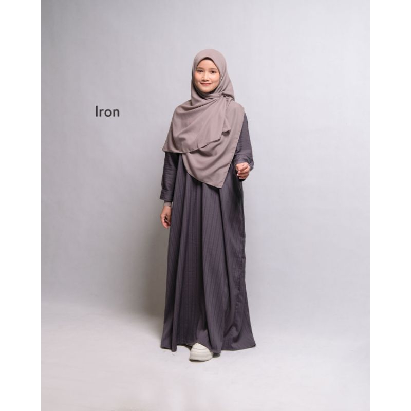 Abaya Taza 2.0 New Terbaru Hijab Alila Polos Syar'i Remaja Kekinian Busui