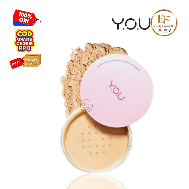 YOU Simplicity Matte Loose Powder - Bedak Tabur