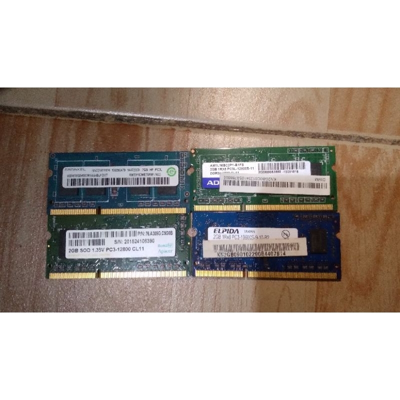 Ram Laptop DDR3L 2gb Soddim PC12800