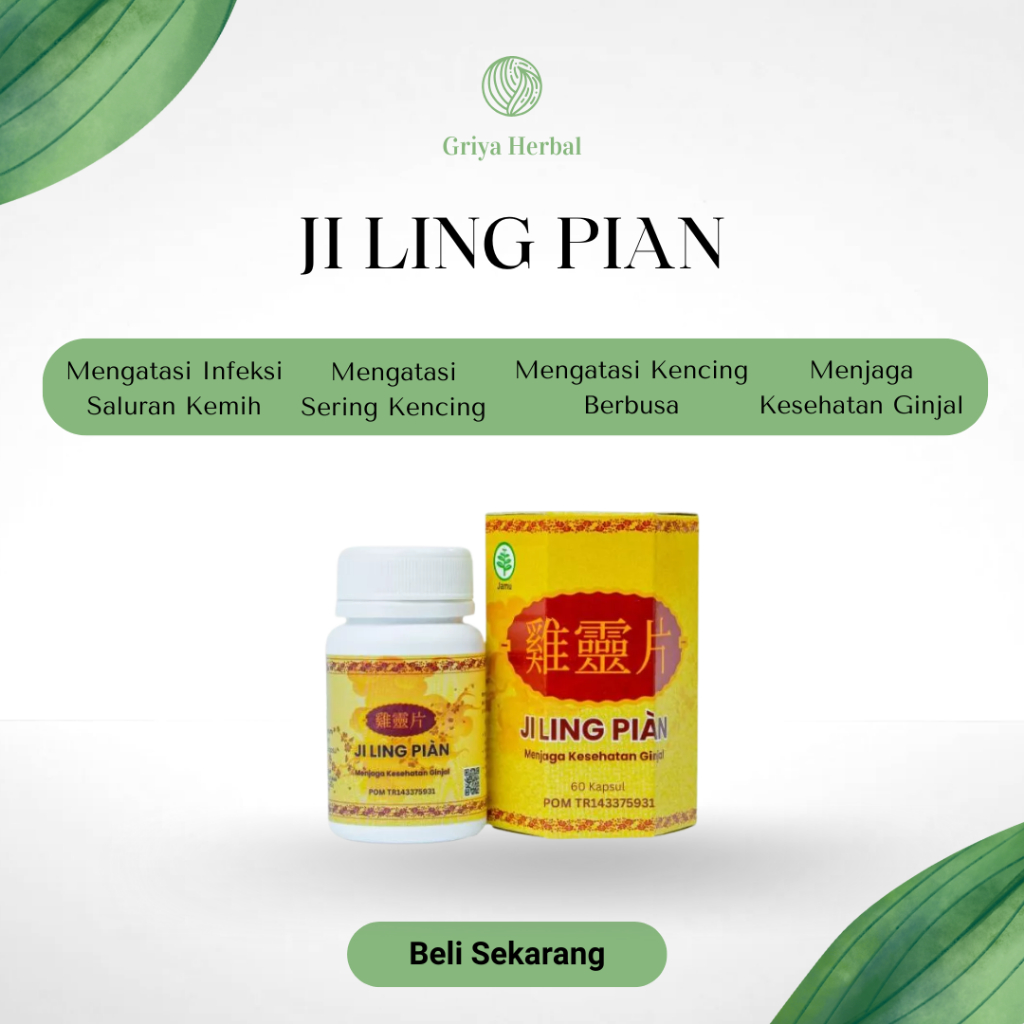 Ji Ling Pian Obat Infeksi Saluran Kemih