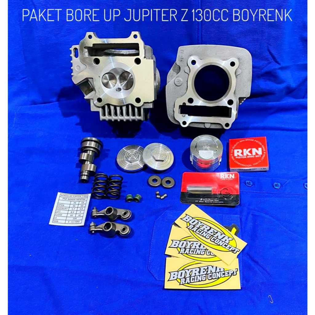 PAKET BORE UP JUPITER Z VEGA R NEW 5TN 5TP 130CC/150CC-BOYRENK