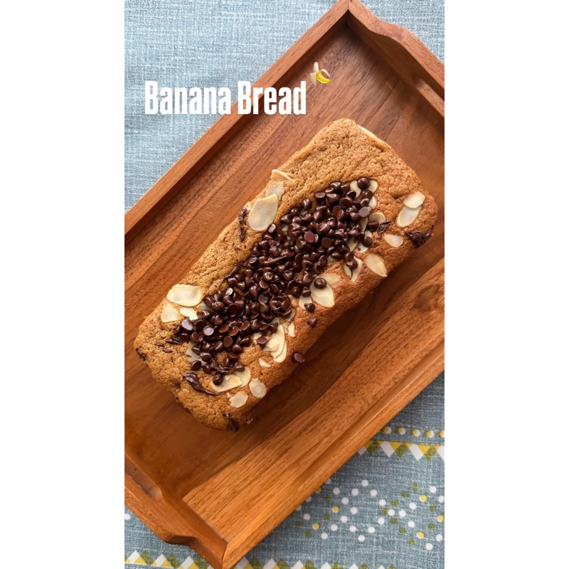 

Banana Cake with Chocolate Chips