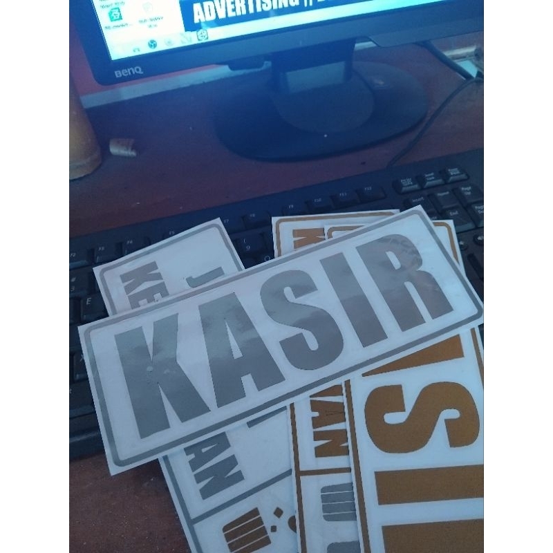 

KASIR, Jagalah Kebersihan | Cutting Sticker