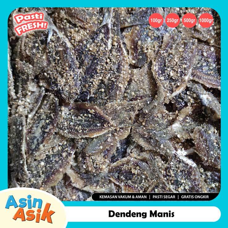 

Dendeng Ikan Tembang Manis Premium Kualitas Super Segar Fresh Kemasan Vakum