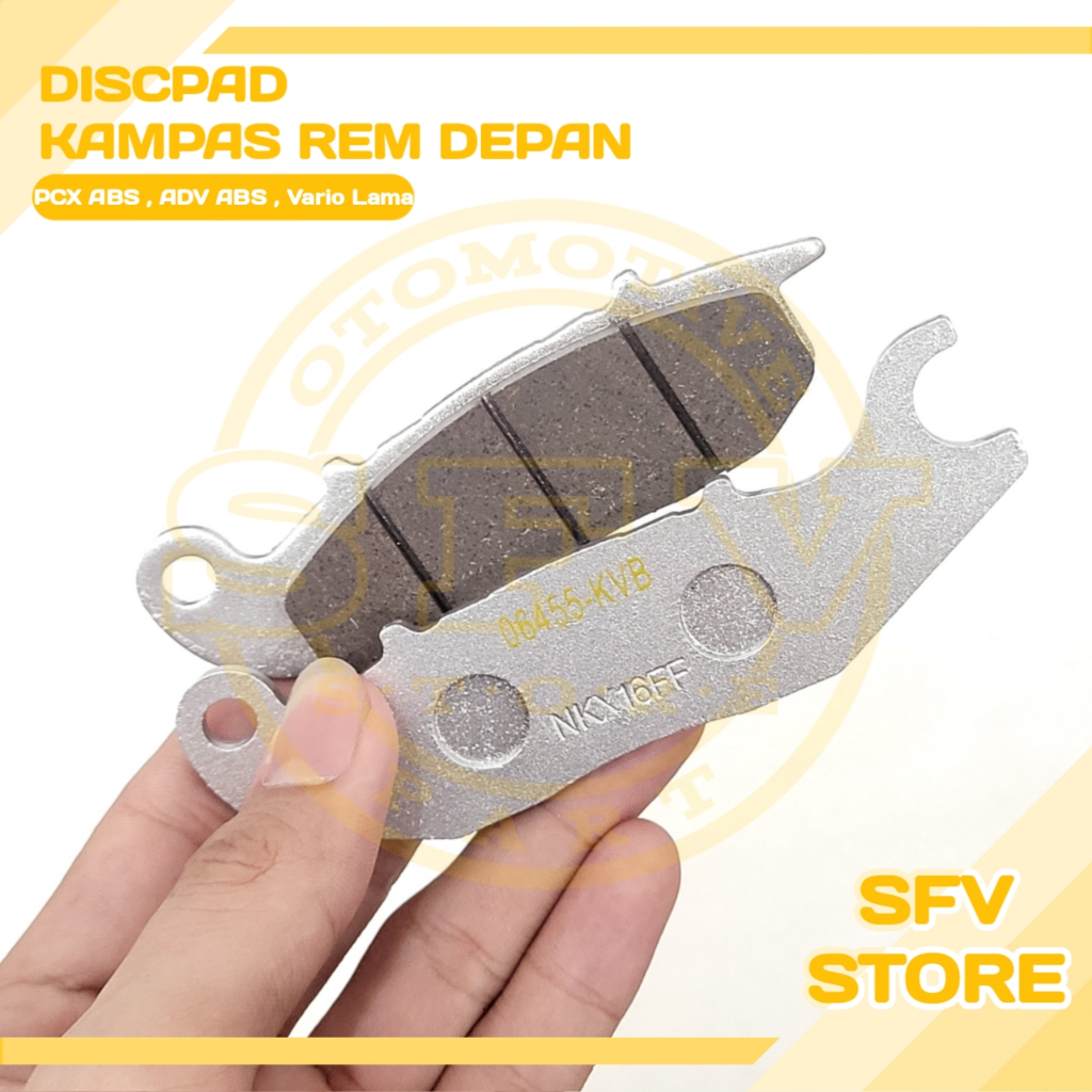 Discpad Kampas Rem Depan PCX 150 ABS , PCX 160 ABS , ADV 150 ABS , Vario Lama